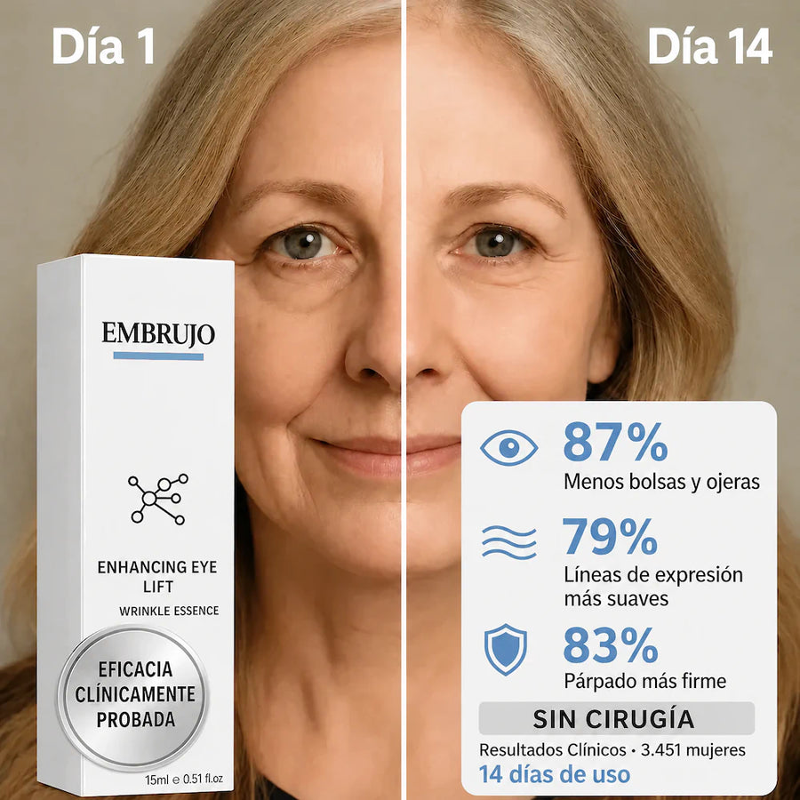 OFERTA 2X1 - Enhancing Eye™ - Di adiós a las ojeras, bolsas, manchas y párpados caídos, en solo 2 semanas.
